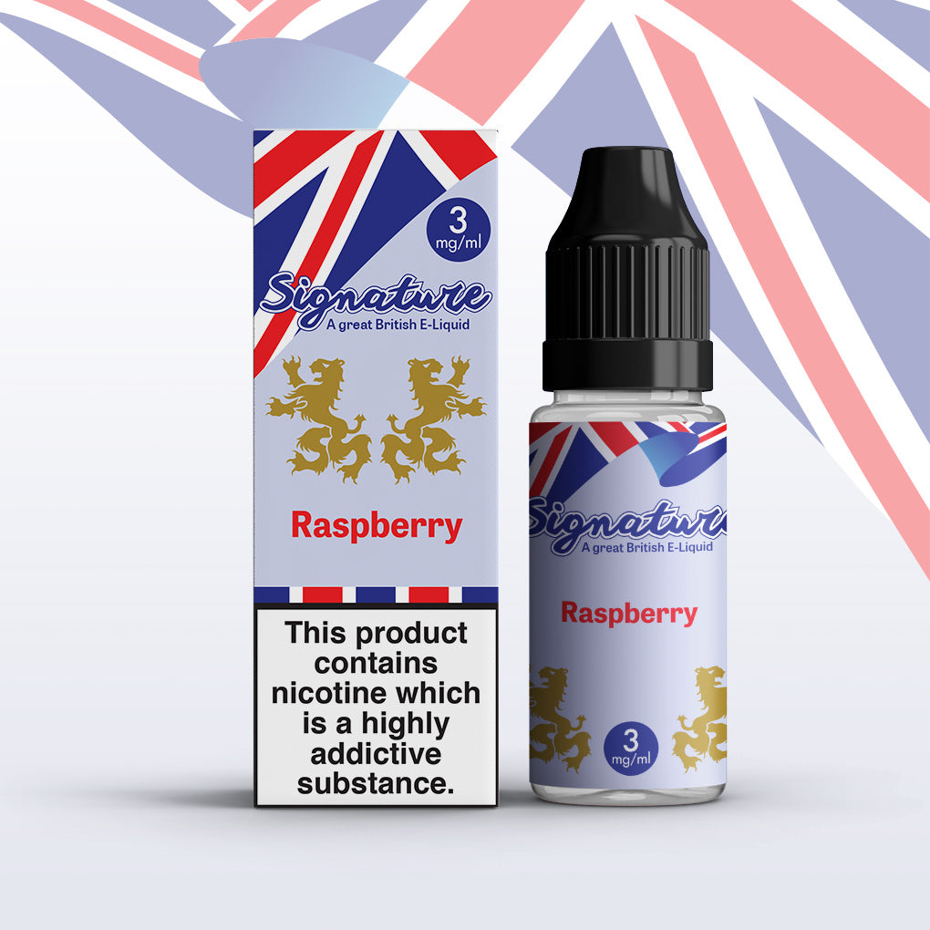 Raspberry by Signature — Vape Joos UK